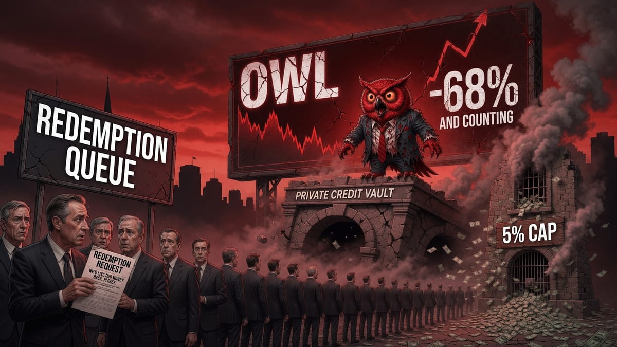 Blue Owl Capital: Inside the Private Credit Redemption Crisis